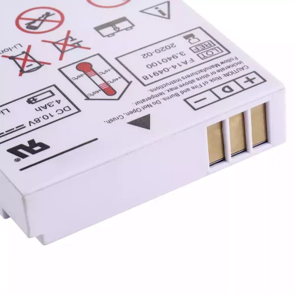 Yhteensopiva akku sopii Schiller DEFIGARD 5000,Argus PRO LifeCare 2 - Image 4