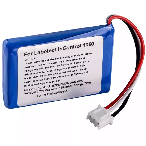 Yhteensopiva akku sopii InControl 1050 PA-L2