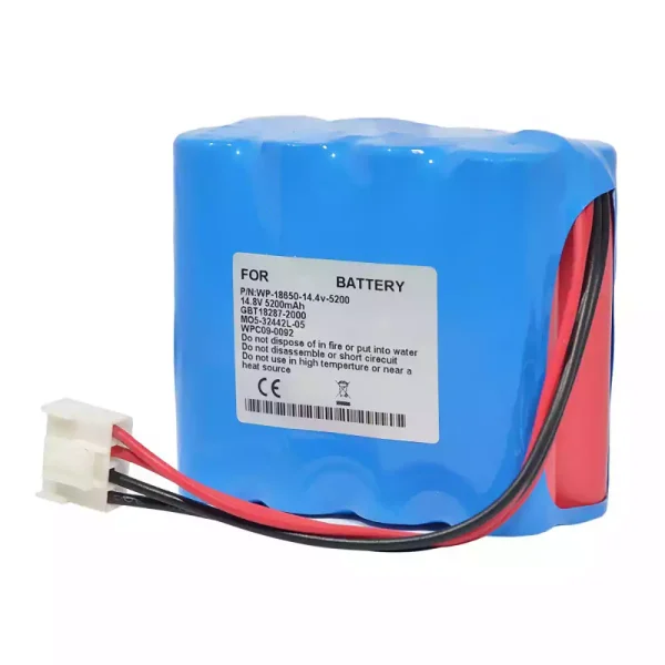 Yhteensopiva akku sopii CONTEC ECG-1112 ECG-1114 M05-32442L-0 ECG1201 ECG1201G - Image 3