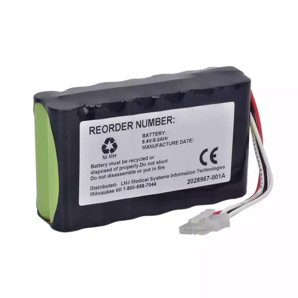 Yhteensopiva akku sopii GE DASH 2500,DASH 1800