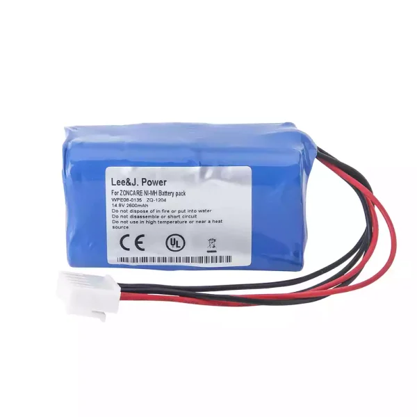 Yhteensopiva akku sopii Zoncare WPE08-0135,WPF01-0813,WPD04-0178,WPE04-0184,WPF12-0197,WPD07-0035,WPD-0080