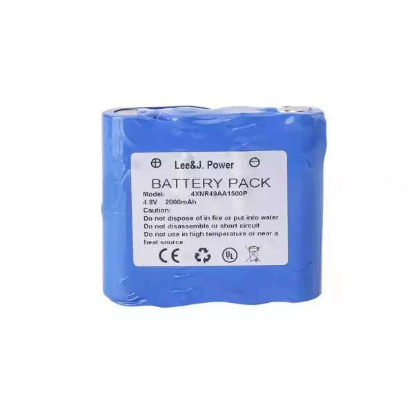 Yhteensopiva akku sopii EDAN 4XNR49AA1500P H100B CS-01