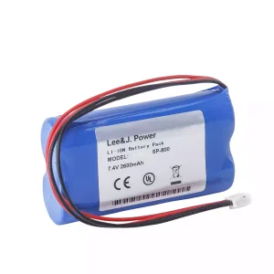 Yhteensopiva akku sopii G-CARE SP-800 BAK-18650C4*2