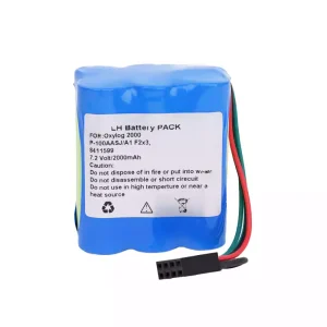 Yhteensopiva akku sopii Oxylog 2000 P-100AASJ/A1 F2x3 8411599