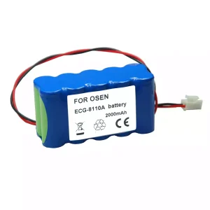Yhteensopiva akku sopii OSEN ECG-8110 ECG-8110A ECG-8130A