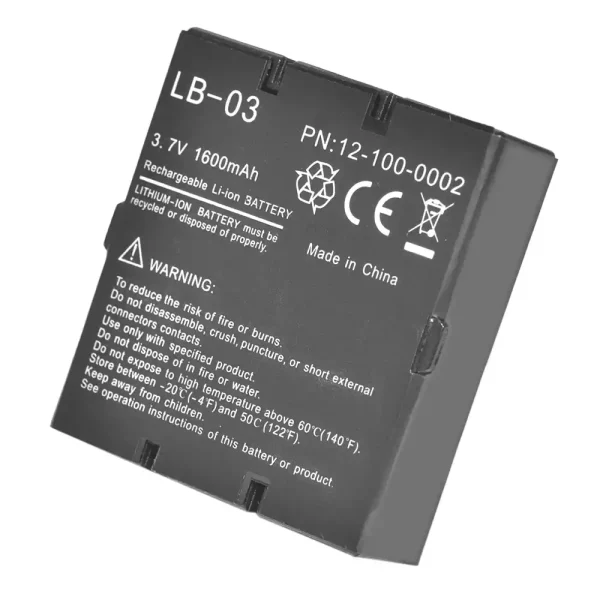 Yhteensopiva akku sopii BIOLICHI LB-03 M800 - Image 2