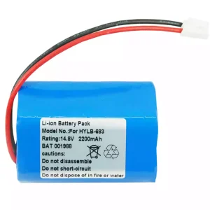 Yhteensopiva akku sopii Biocare ECG-1200,ECG-1210,ECG-1201,FM-801