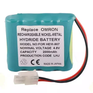 Yhteensopiva akku sopii Omron HEM-907,HEM-907XL,48H907N-AU