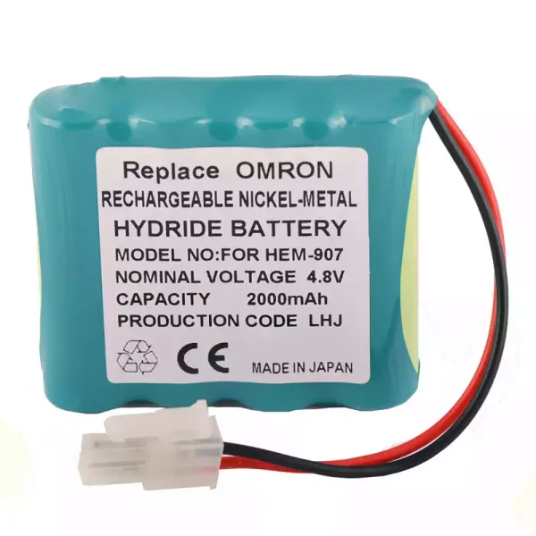 Yhteensopiva akku sopii Omron HEM-907,HEM-907XL,48H907N-AU