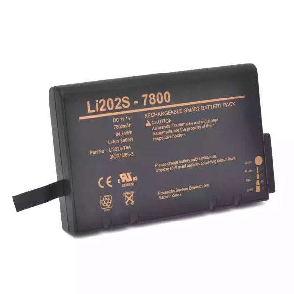Yhteensopiva akku sopii Spacelabs LI202S-7800,LI202S-78A,146-0127-00 - Image 2