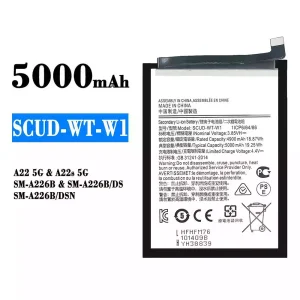 Puhelin Akku SCUD-WT-W1 sovittaa Samsung A22 5G/A22s 5G