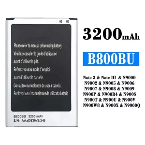 Puhelin Akku B800BU sovittaa Samsung Note 3/Note III