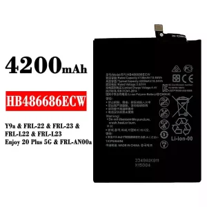 Puhelin Akku HB486686ECW sovittaa HUAWEI Y9a / Enjoy 20 Plus 5G