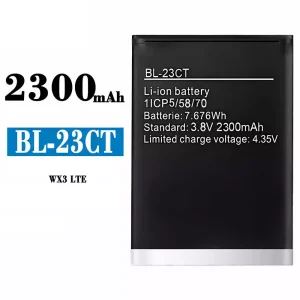 Puhelin Akku BL-23CT sovittaa Tecno WX3 LTE