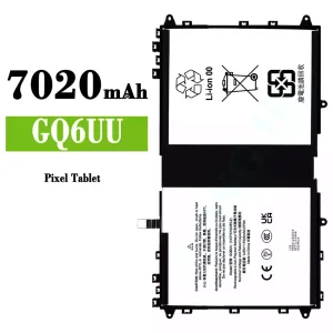 Puhelin Akku GQ6UU sovittaa Google Pixel Toblet