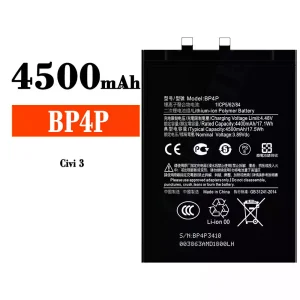 Puhelin Akku BP4P sovittaa Xiaomi Civi 3