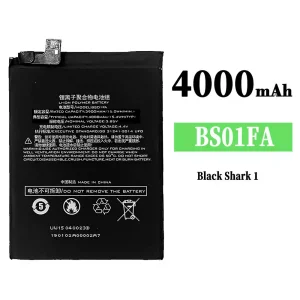 Puhelin Akku BS01FA sovittaa Xiaomi Black Shark 1