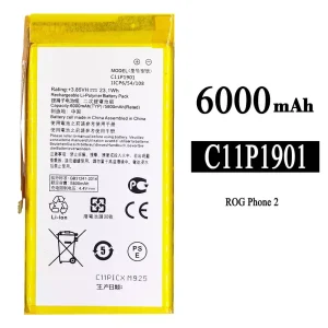 Puhelin Akku C11P1901 sovittaa Asus ROG Phone 2