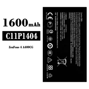 Puhelin Akku C11P1404 sovittaa Asus ZenFone 4