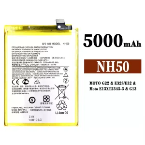 Puhelin Akku NH50 sovittaa Motorola MOTO G22 / E32S / E32 / E13 / G13 / K15+