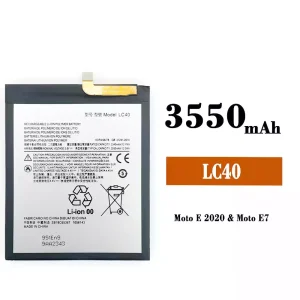 Puhelin Akku LC40 sovittaa Motorola Moto E 2020 /Moto E7