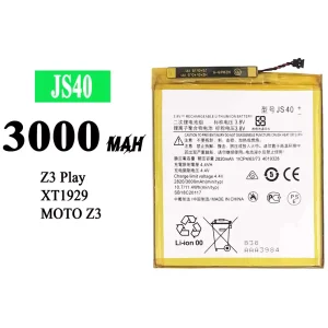 Puhelin Akku JS40 sovittaa Motorola Moto Z3 / Moto Z3 play