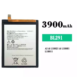 Puhelin Akku BL291 sovittaa Lenovo A5