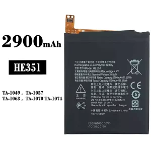 Puhelin Akku HE351 sovittaa Nokia 3.1