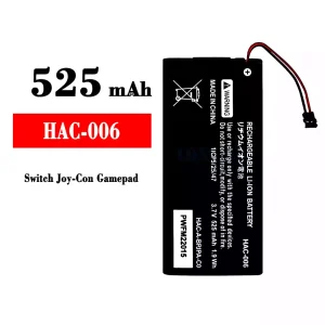 Puhelin Akku HAC-006 sovittaa Nintendo Switch Joy-Con Gamepad