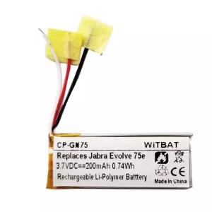 Akku Jabra HSC100W,Evolve 75e,AHB621333H