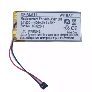 Vaihto akku Arlo AVD1001,PTC362549 SP362549
