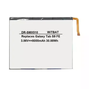 Vaihto akku Galaxy Tab S9 FE,EB-BX516ABY