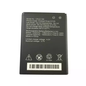 Vaihto akku Coolpad Snap 3312A,CPLD-194
