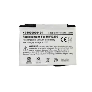 Vaihto akku Novatel MiFi 2200,40115114