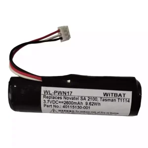Vaihto akku Novatel SA 2100,Tasman T1114,40115130-001