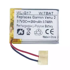Vaihto akku Garmin Venu 2S,361-00137-10