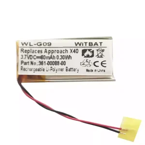 Vaihto akku Garmin Approach X40,VivoSmart HR,VivoSmart HR+,361-00088-00