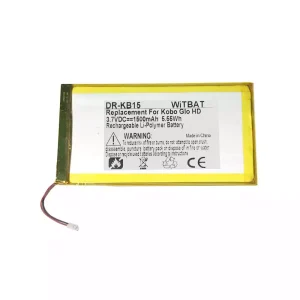 Vaihto akku Nook Glowlight Plus 7.8,BNRV700,PR-285084