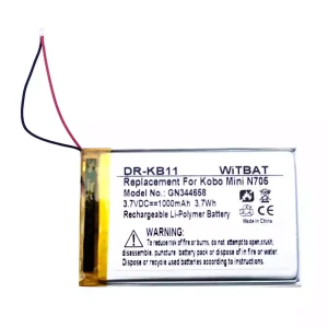 Vaihto akku Kobo Mini KBN705,GN344658