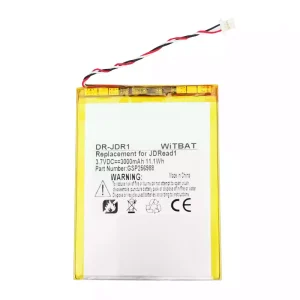 Vaihto akku JDRead1,GSP256988