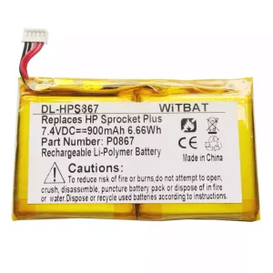 Vaihto akku HP Sprinter Plus Pocket Photo Printer,P0867