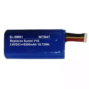 Vaihto akku Sunmi V1S,SMBP001