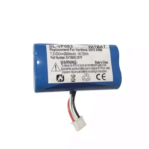 Vaihto akku Verifone X970 X990,SX18650-2S1P