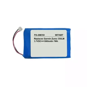 Vaihto akku Garmin ZUMO 340LM 350LM 390LM,361-00059-00