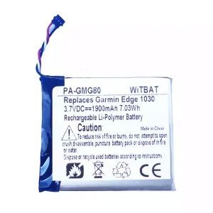 Vaihto akku Garmin Edge 1030 GPS,Approach G80,361-00105-00