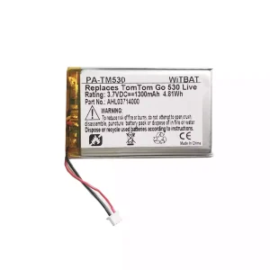 Vaihto akku TomTom Go 530 Live,Go 630,Go 720,Go 730,Go 930,AHL03714000