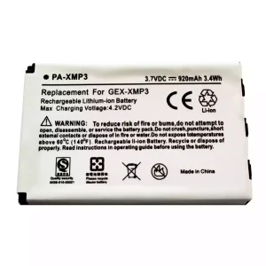 Vaihto akku Pioneer GEX-XMP3,Sirius XM XMP3,XM-6900-0004-00,990552