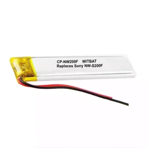 Vaihto akku Sony NW-S200F,NW-S202F,NW-S203F,NW-S205F