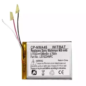 Vaihto akku Sony Walkman NW-ZX500 NW-ZX505 NW-ZX507,LIS1623HNPC