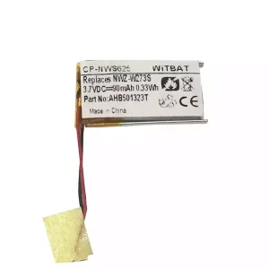 Vaihto akku Sony NW-WS623,NW-WS625,NW-WS413,NW-WS414,AHB501323T